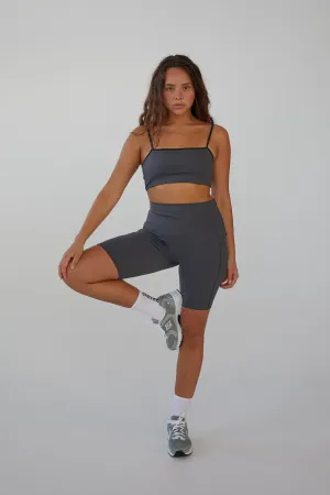 Active Pocket Shorts - Slate Grey