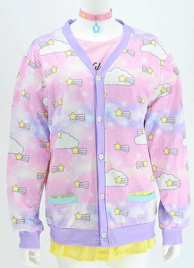 Baby Star Kawaii Cardigan Sweater