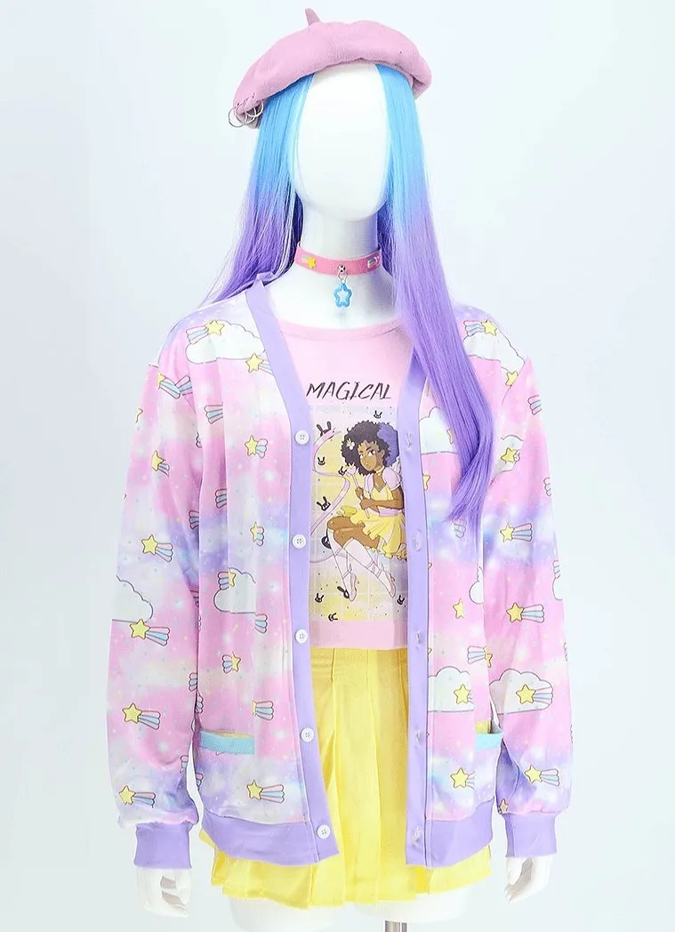 Baby Star Kawaii Cardigan Sweater