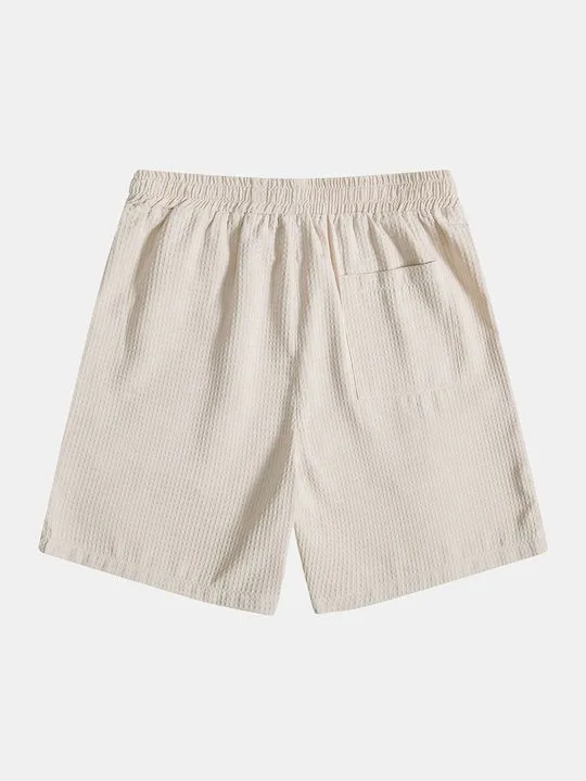 Back Pocket Casual Beach Shorts