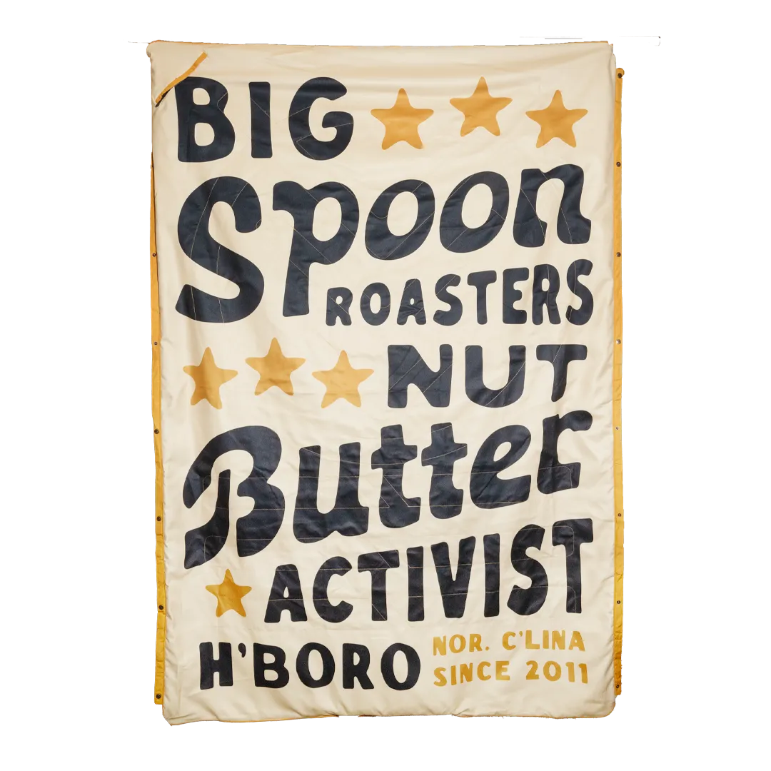 Big Spoon Roasters Nut Butter Activist Beach Blanket