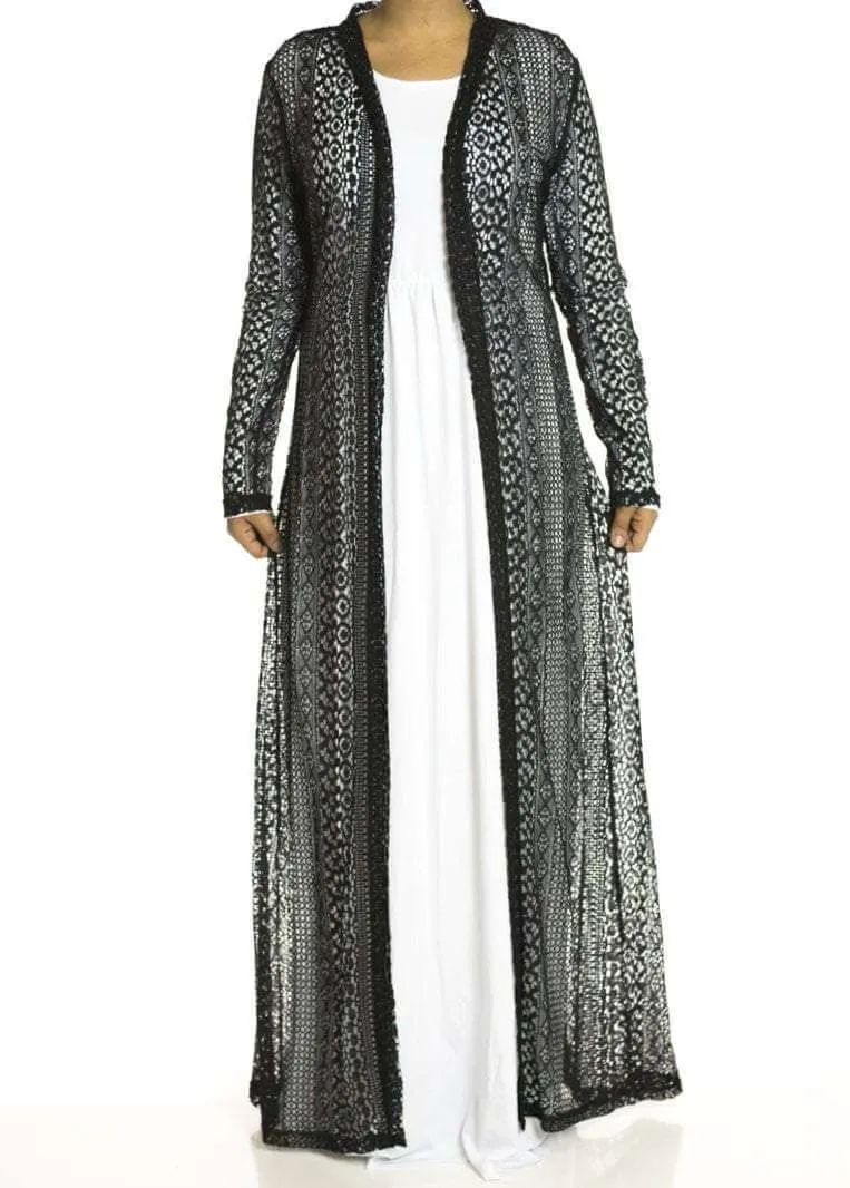 Black Jaw Dropping Cardigan