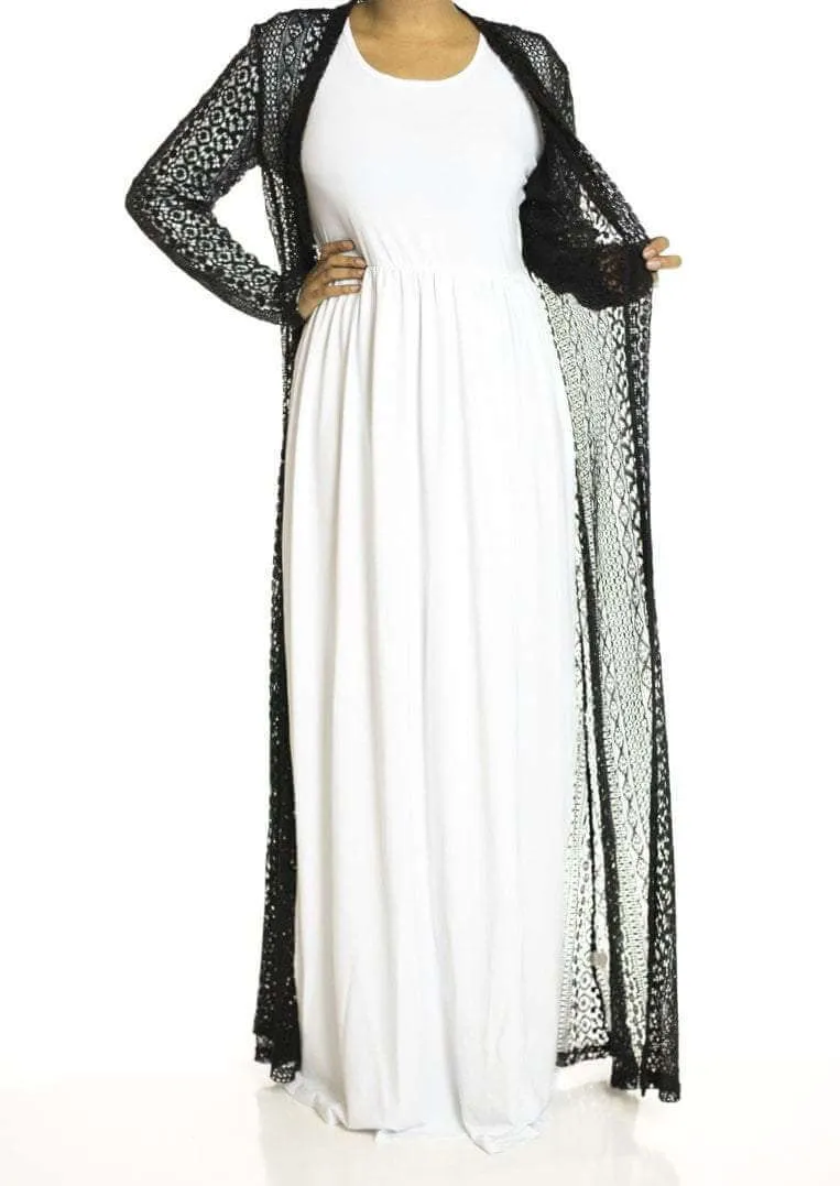 Black Jaw Dropping Cardigan