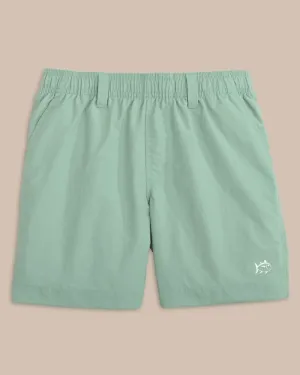 Boys Shoreline Active Short - Green Surf