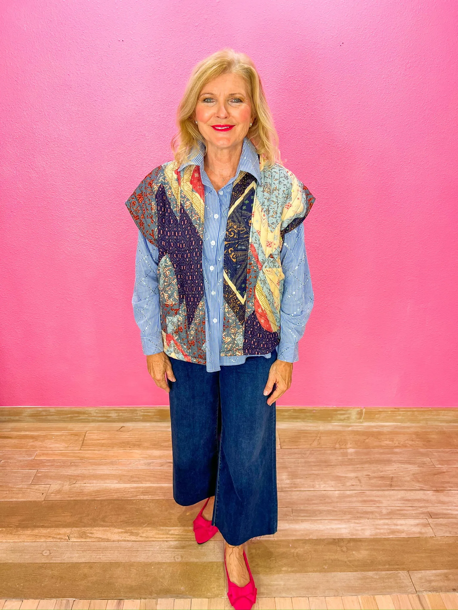 Bundled Up Vest - Multi