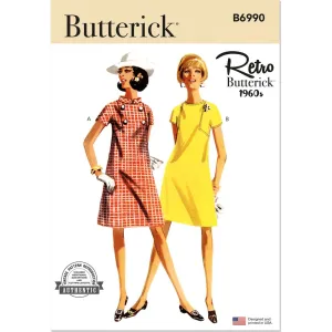 Butterick Pattern B6990 Misses' Dresses
