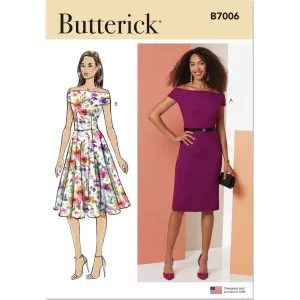 Butterick Pattern B7006 Misses' Dresses