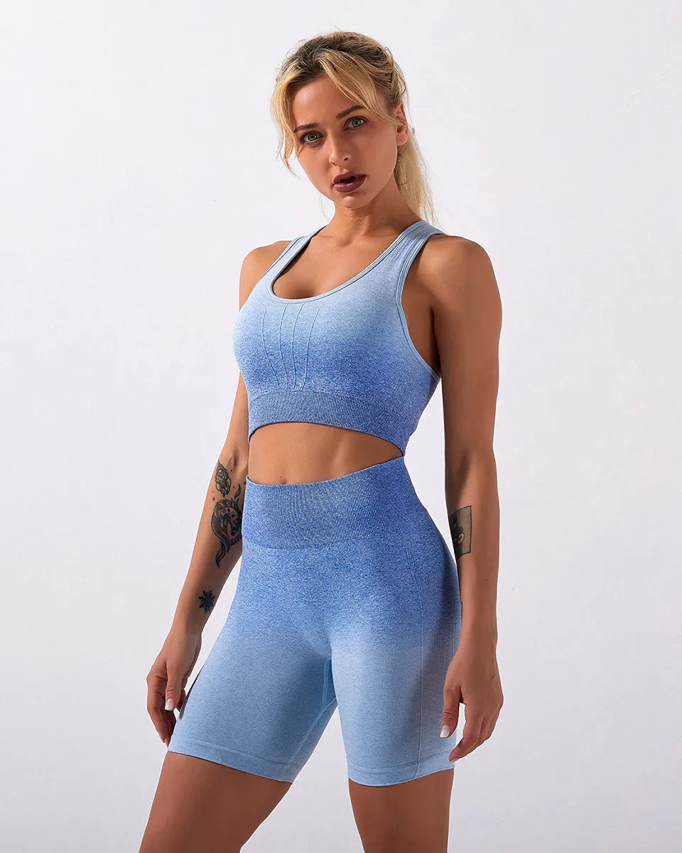 Calico Ombre Seamless Shorts