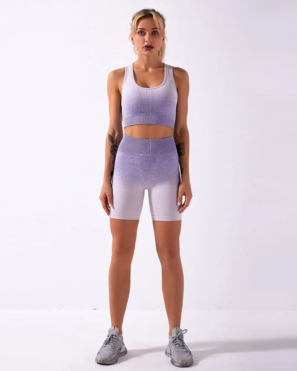 Calico Ombre Seamless Shorts