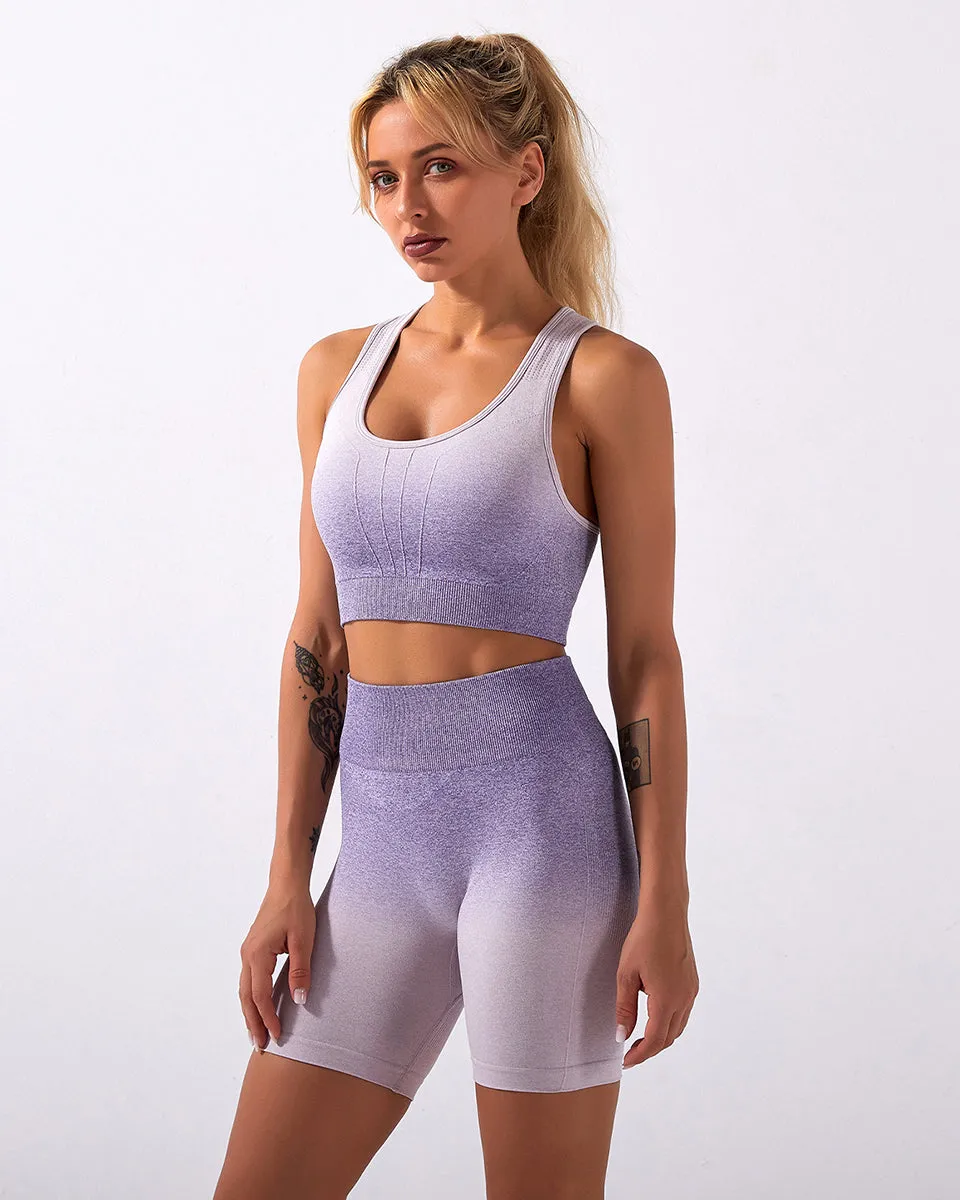 Calico Ombre Seamless Shorts