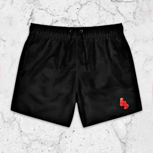 Casual Gloves Print Beach Shorts