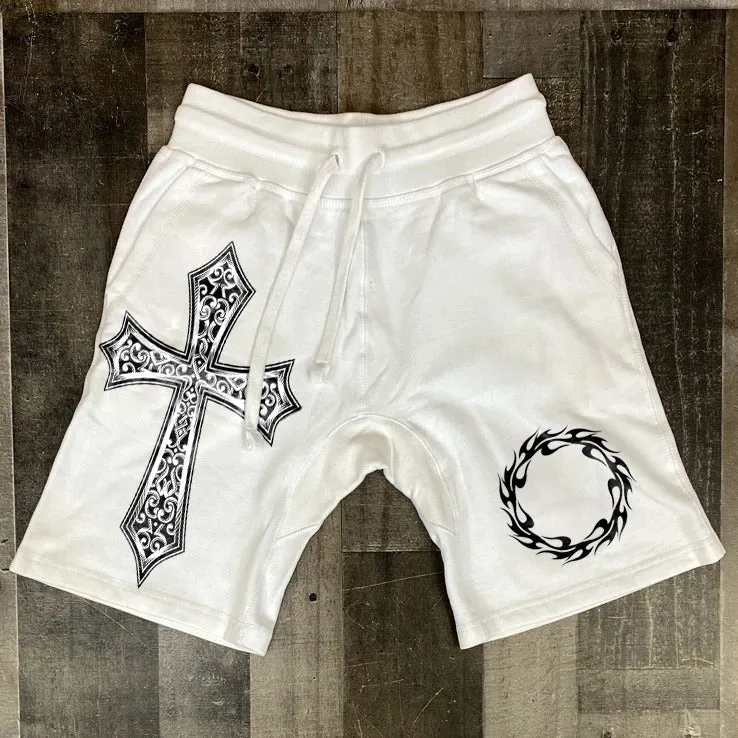 Casual personality printed sports shorts