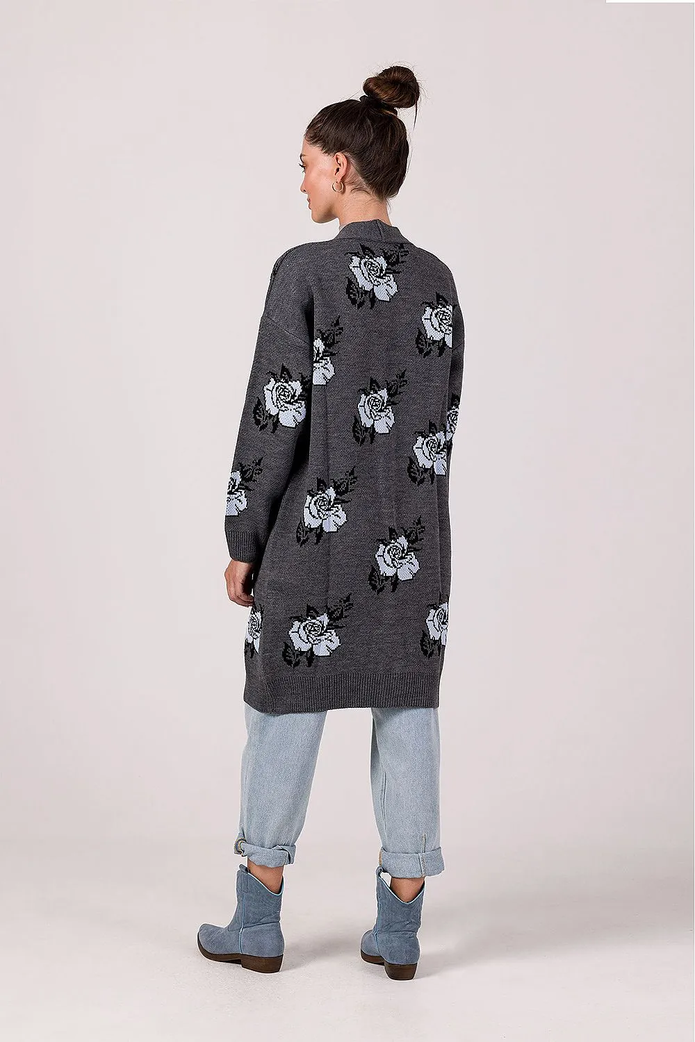 Charming Rose Drape Cardigan