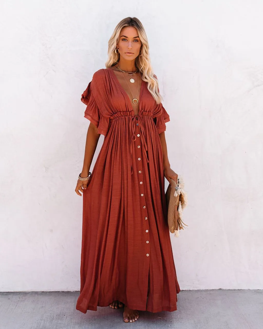 Coleen - Lightweight Maxi Dress