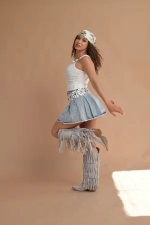 Colleen Pleated Skirt
