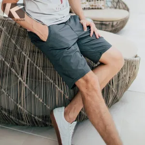 Cotton Men's shorts summer pants Micro stretch Straight type casual pants slim fashion shorts men pants