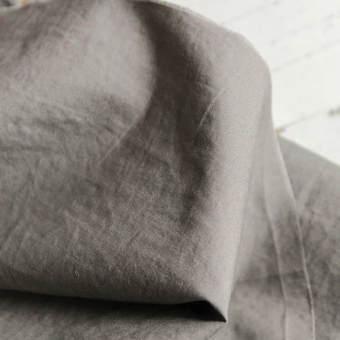Cotton Poplin Grey