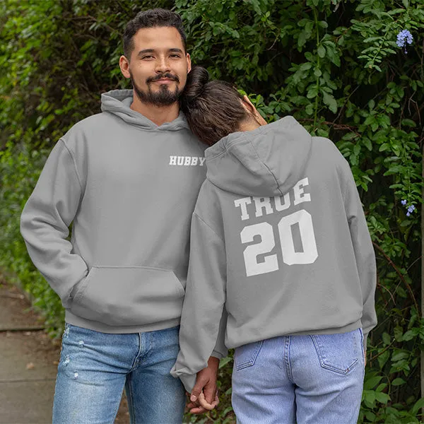 Cute Couple Matching Shirts, Customized With Any Text on Front & Back, Sporty Design, Valentines Day Shirts, Couple Jerseys, Honeymoon Shirt