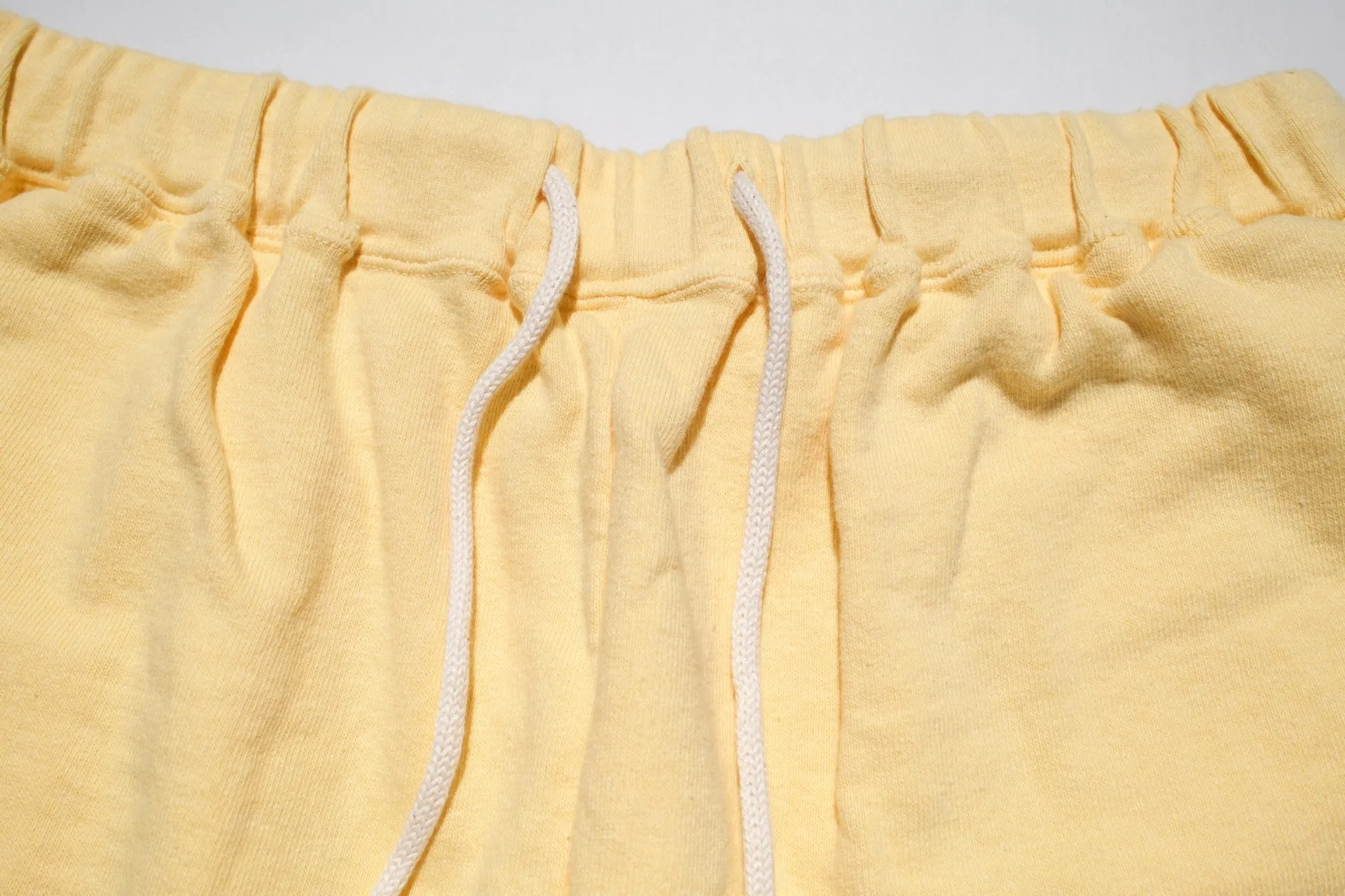Dubble Works Tubular 'Standard' Sweat Shorts (Pale Yellow)