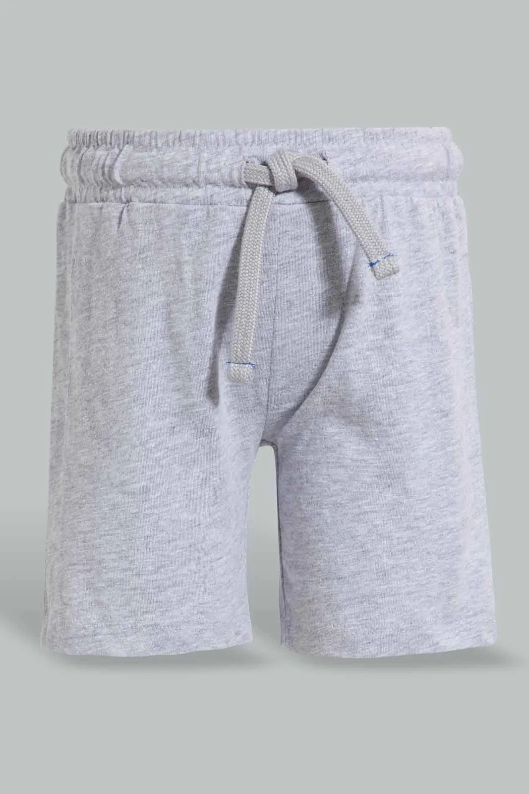 Grey Active Short For Baby Boys