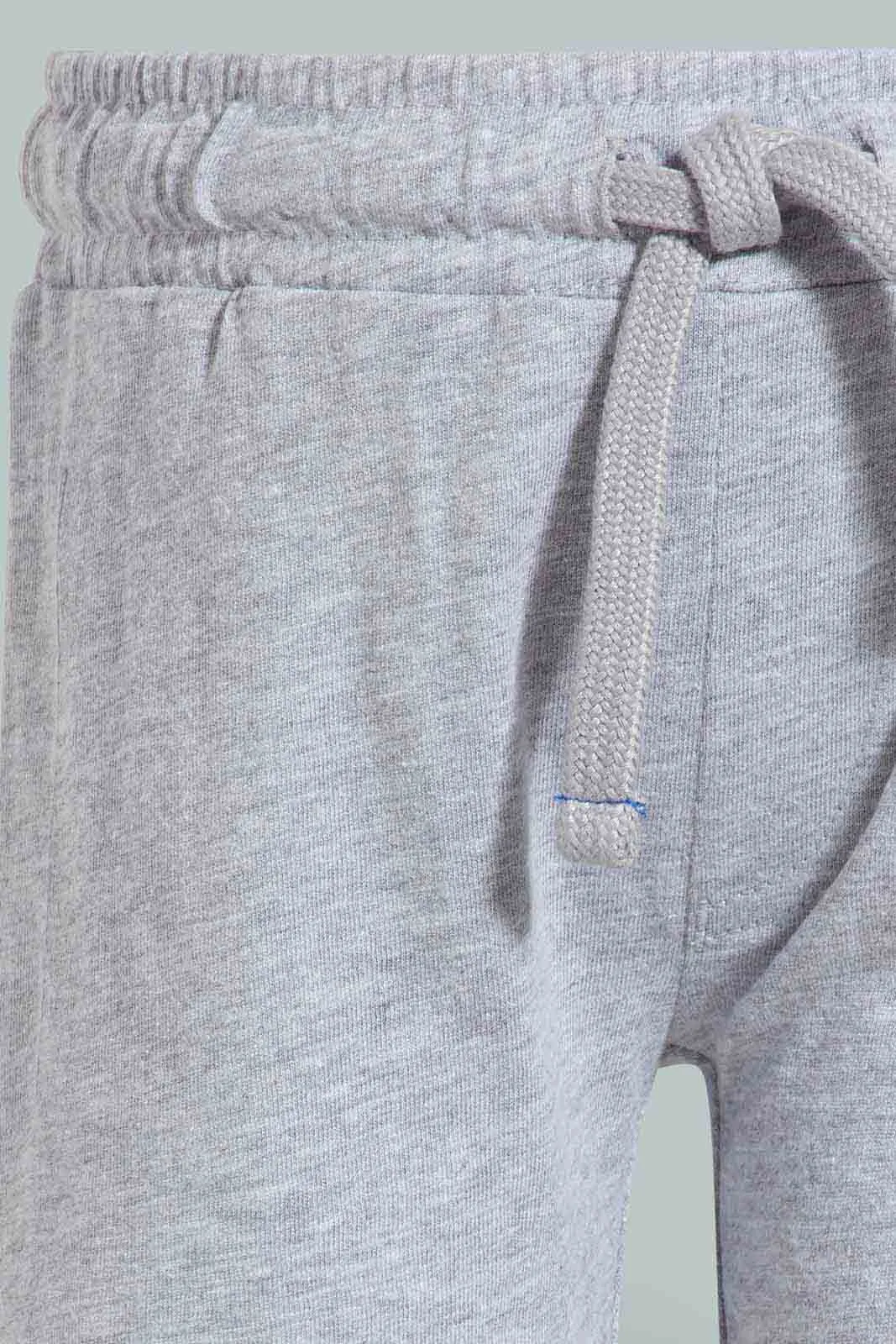 Grey Active Short For Baby Boys
