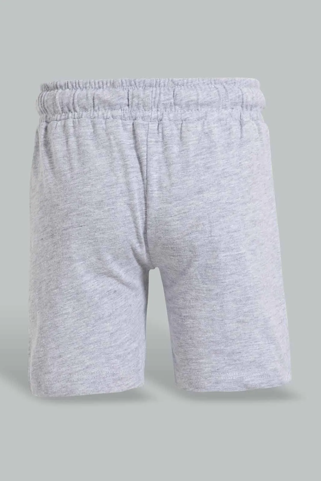 Grey Active Short For Baby Boys