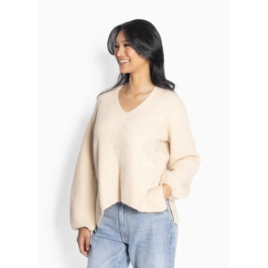 HEST  SOFIE V-neck Sweater