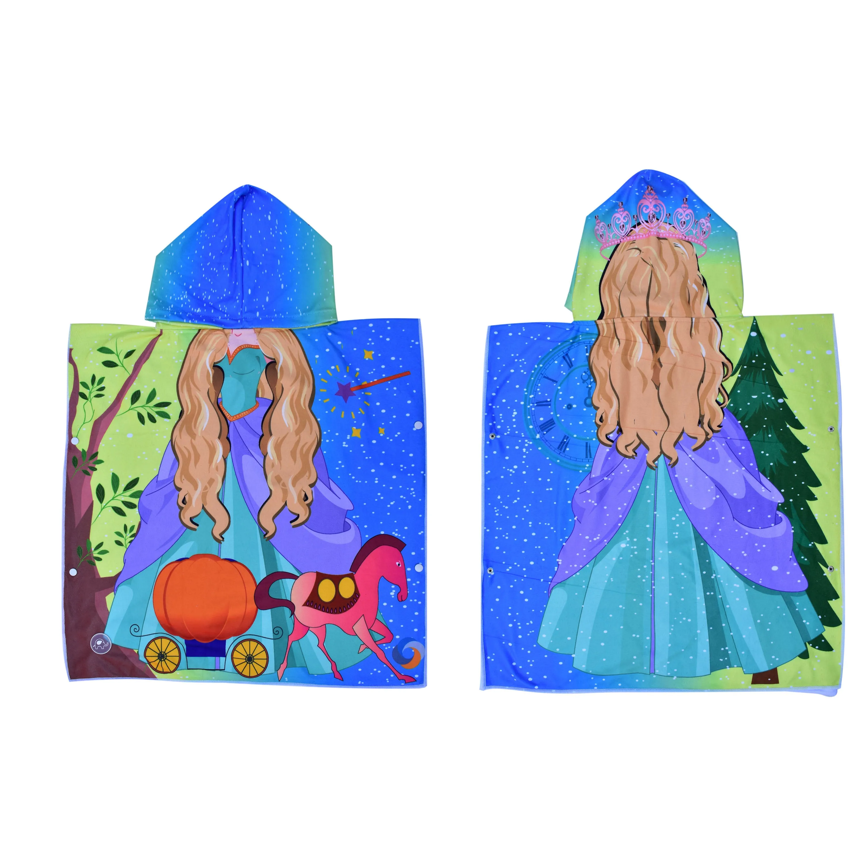 Hooded Towel - CINDERELLA