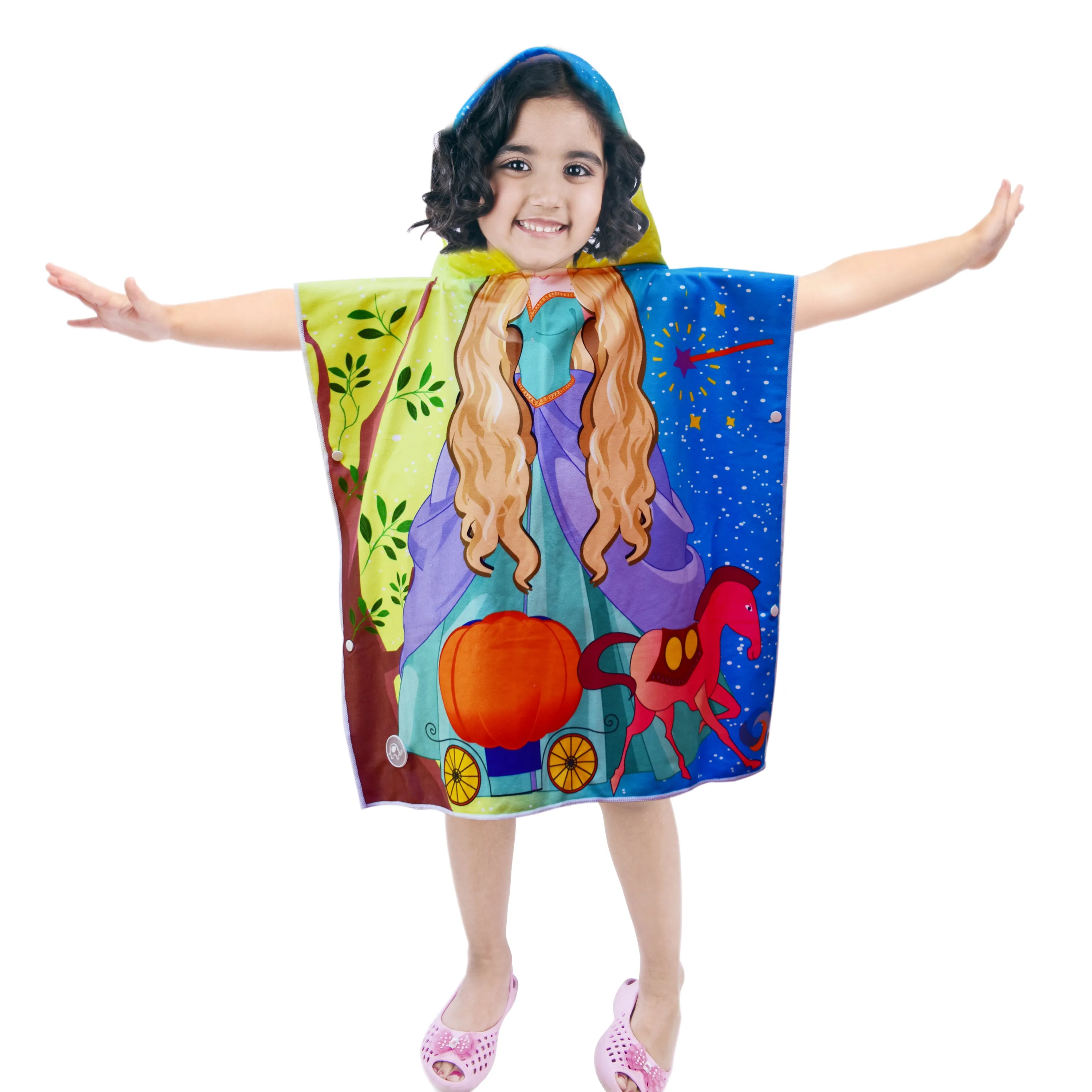 Hooded Towel - CINDERELLA