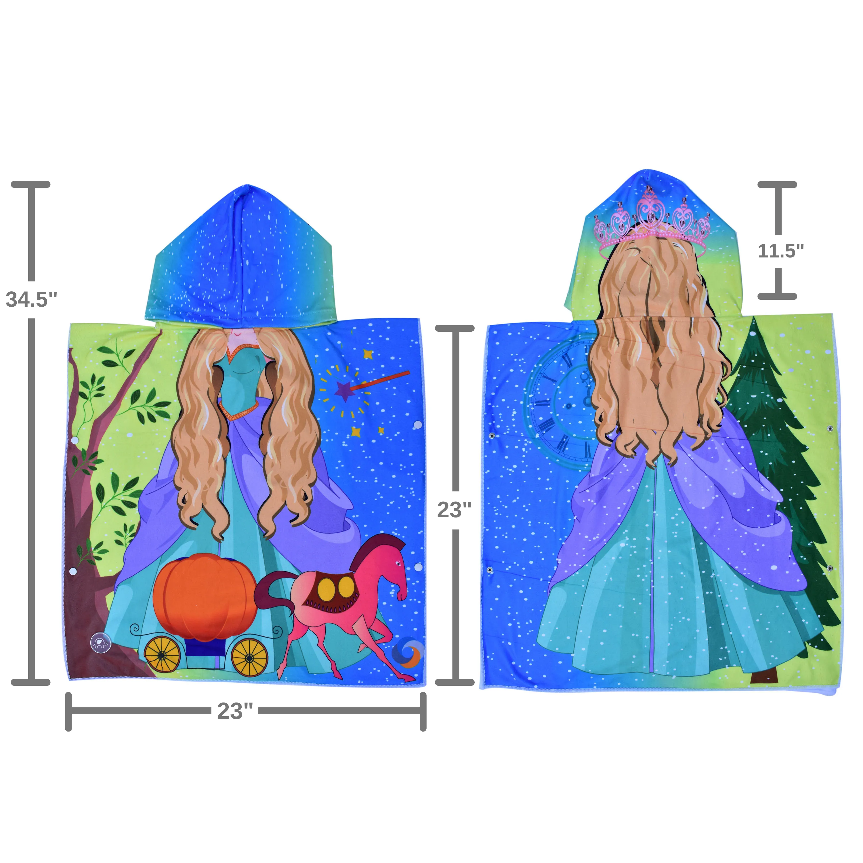 Hooded Towel - CINDERELLA