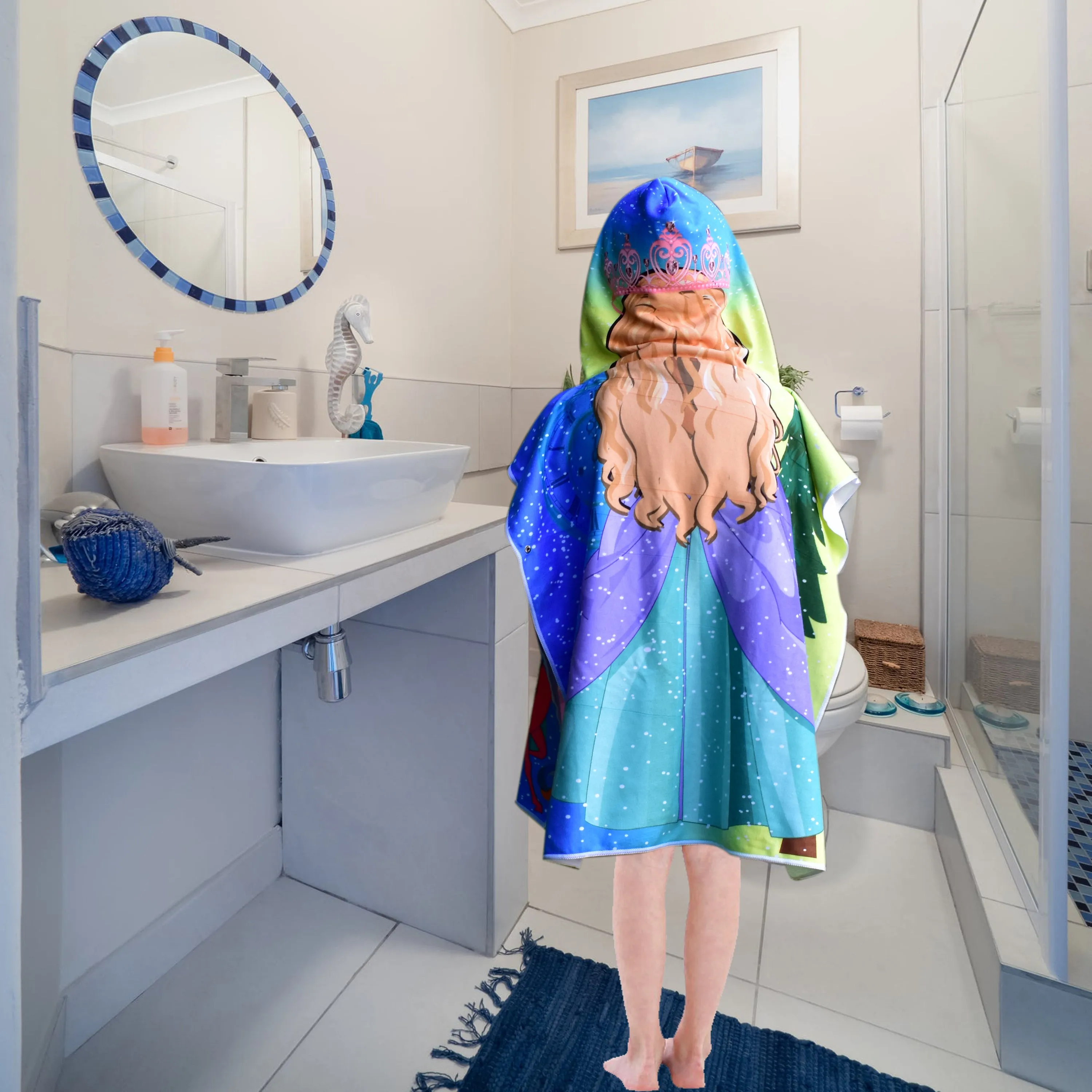 Hooded Towel - CINDERELLA