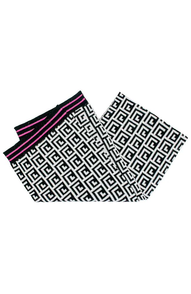 Hot Pink Bright Lights Scarf