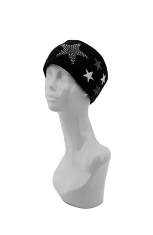 Knit Headband with Stars