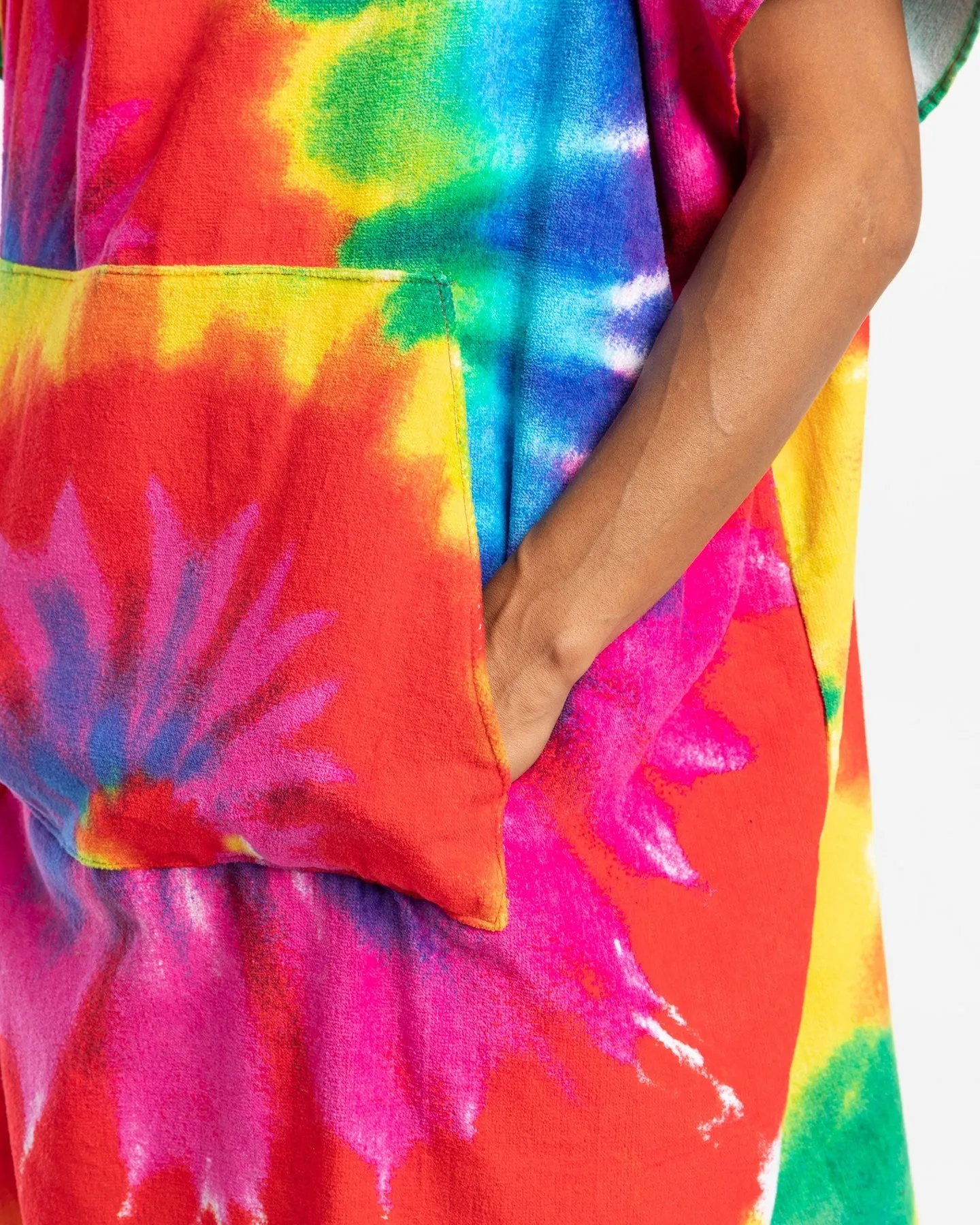 Leus Tie Dye Rainbow Original Eco Poncho