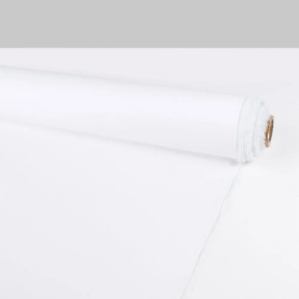 Lightweight Linen / Cotton - White (2nd grade)