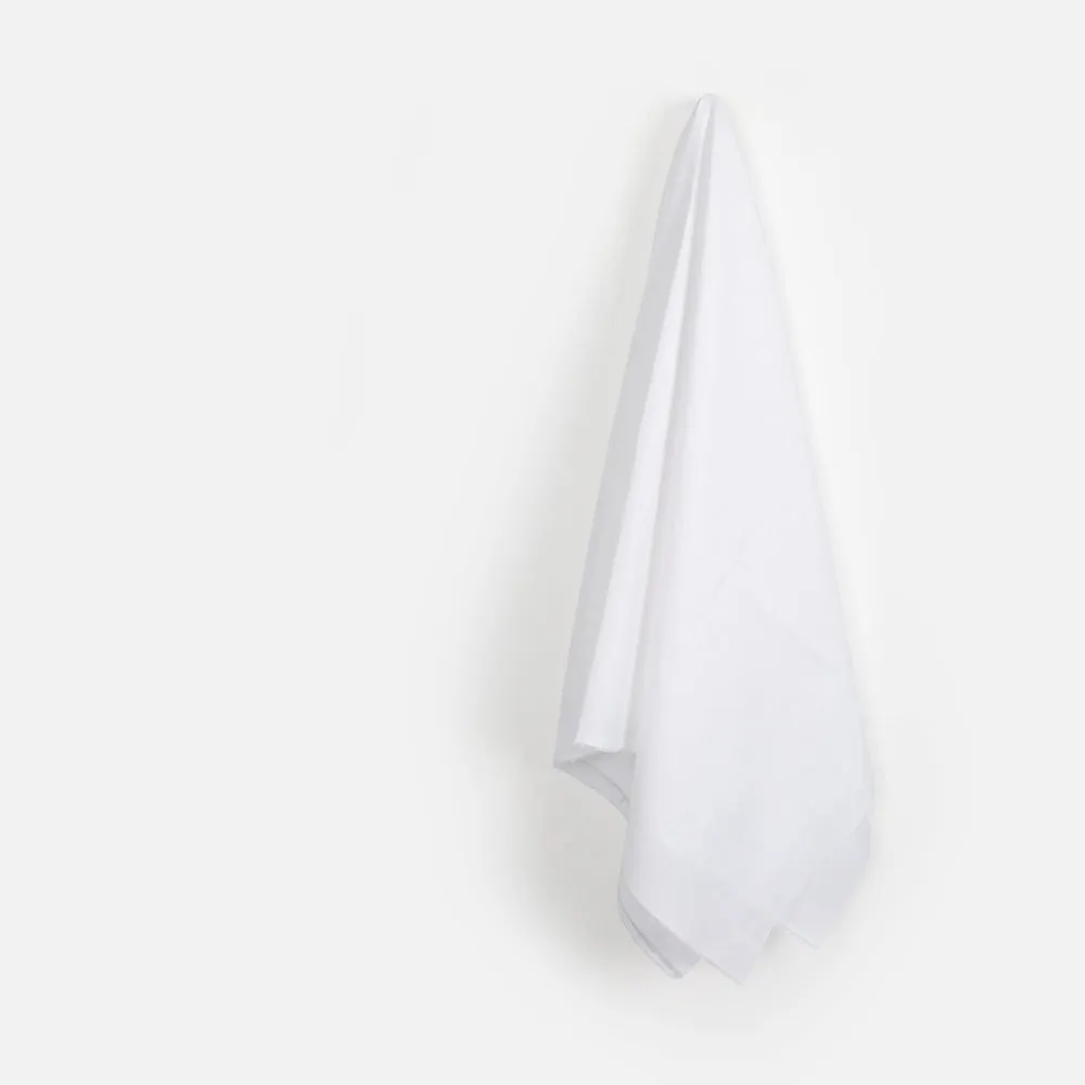 Lightweight Linen / Cotton - White (2nd grade)