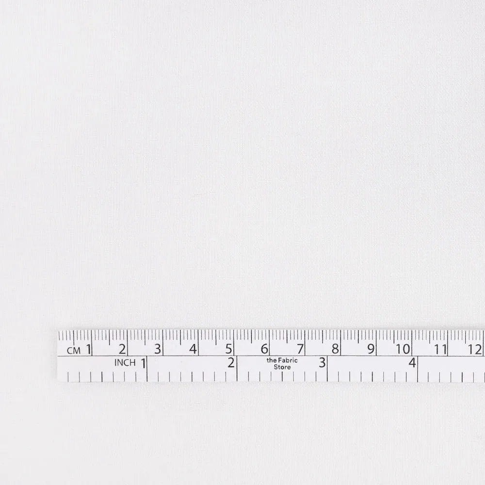 Lightweight Linen / Cotton - White (2nd grade)