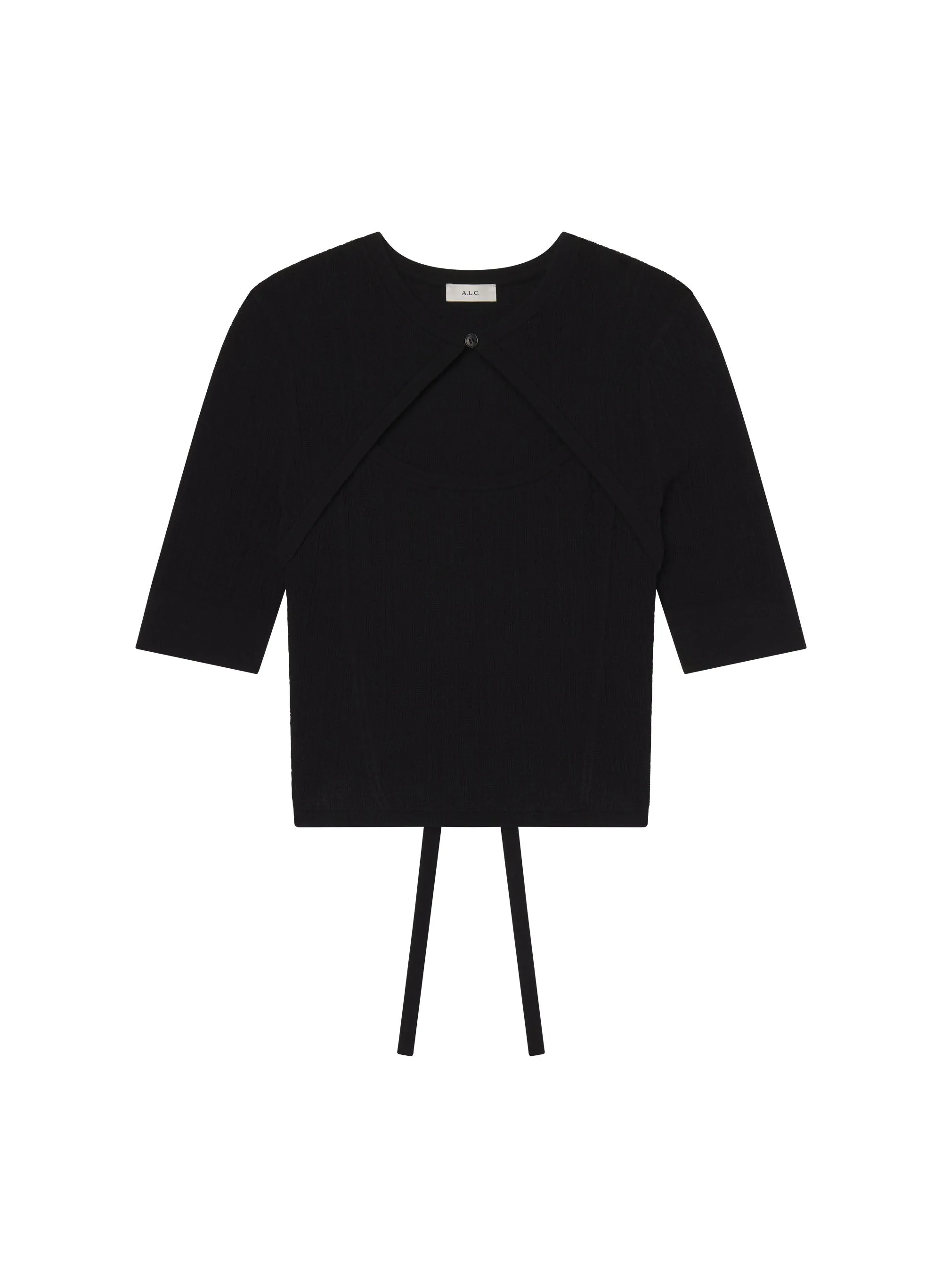 Loma Fine Cotton Knit Top