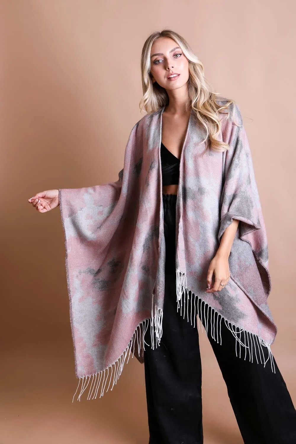 Marble Ruana Wrap
