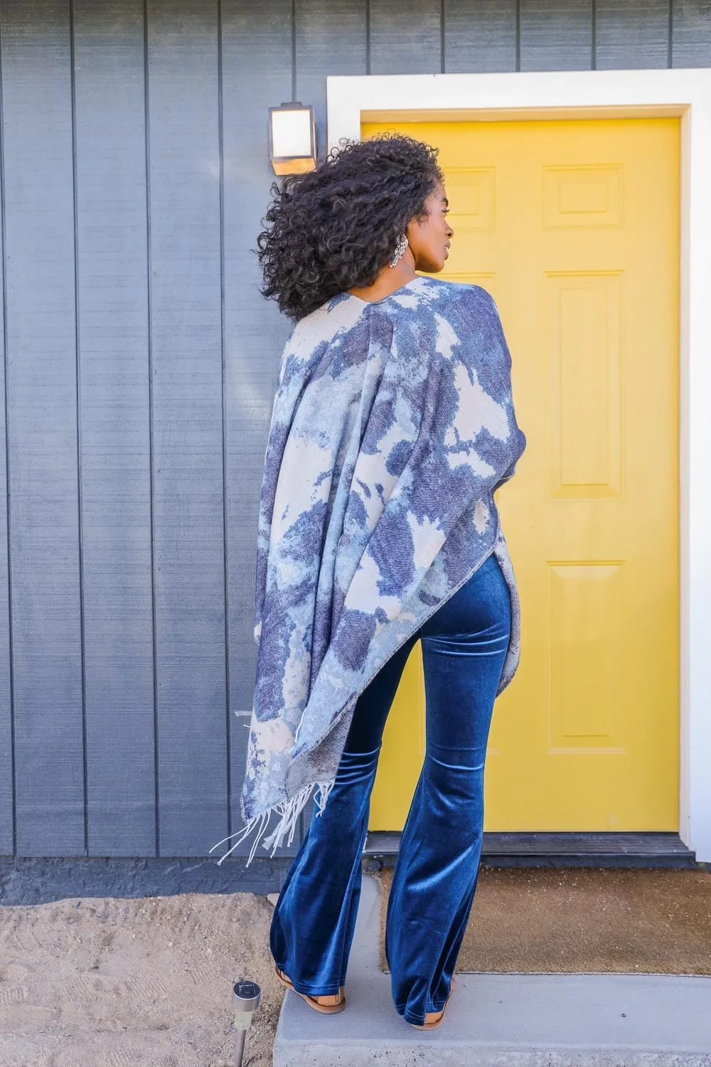 Marble Ruana Wrap