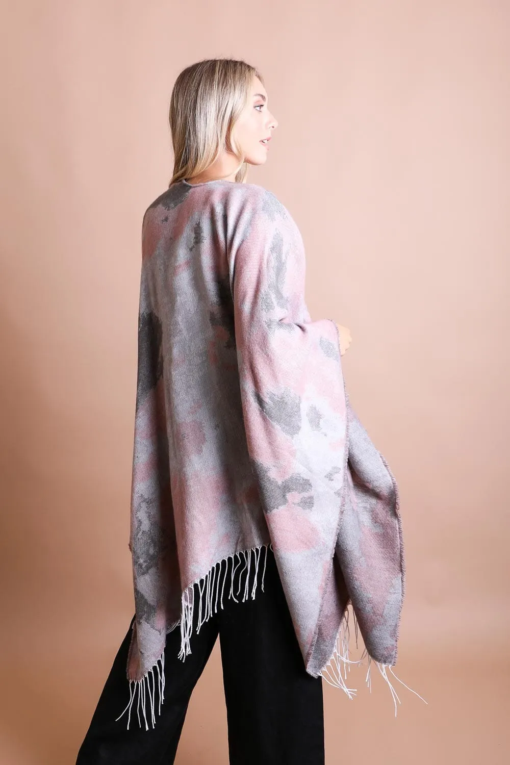 Marble Ruana Wrap