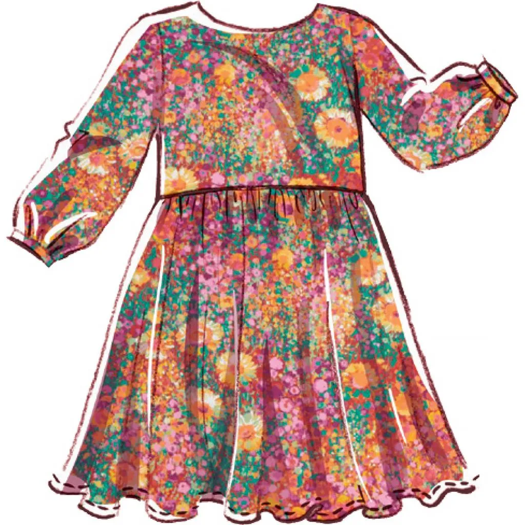 McCall's Pattern M8266 Toddlers' Dresses