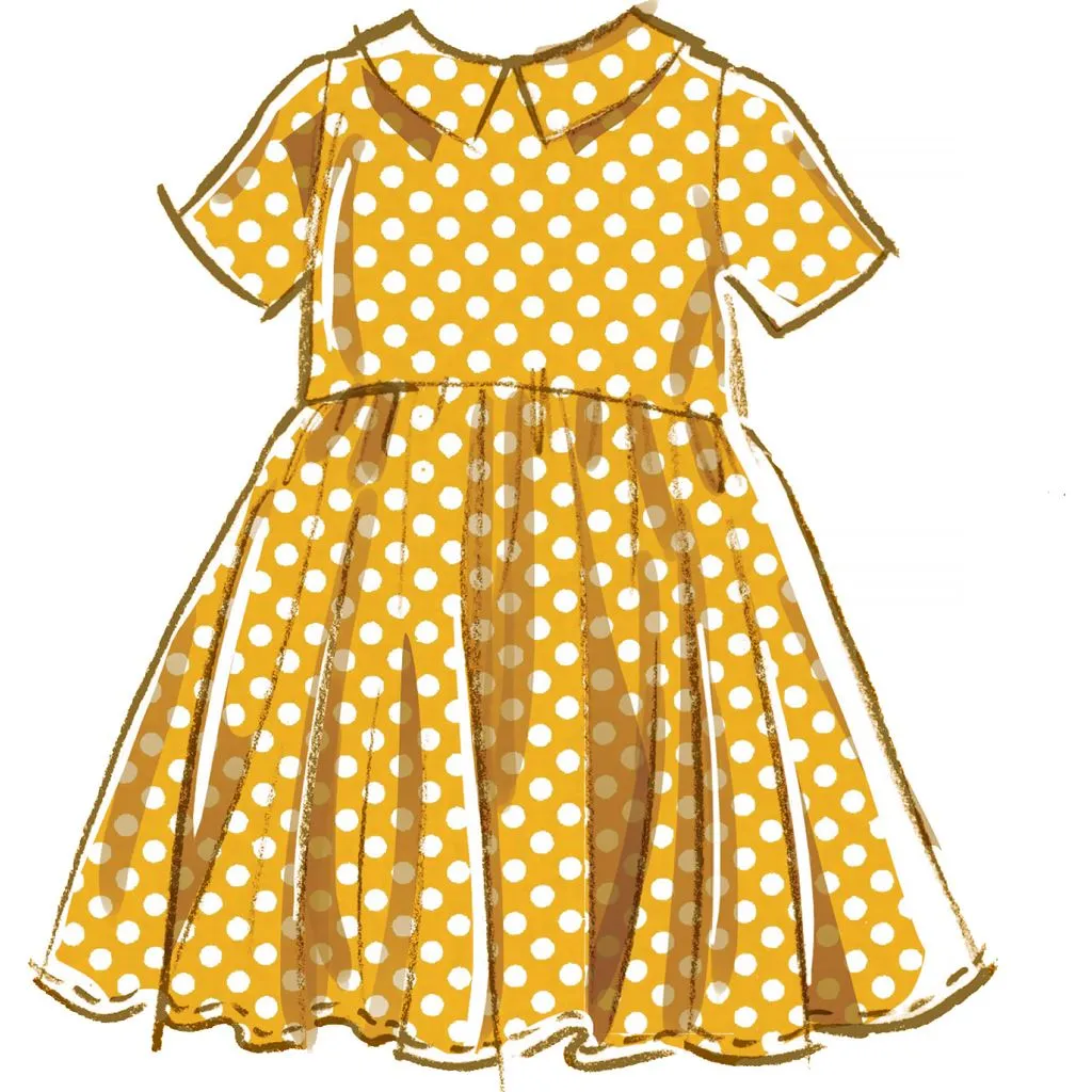 McCall's Pattern M8266 Toddlers' Dresses