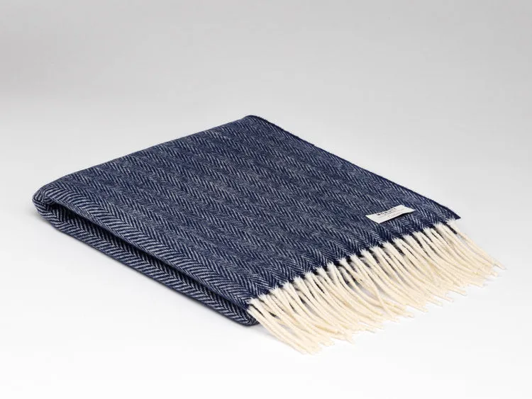 McNutt Cashmere Wrap | Nautical Navy