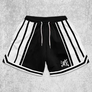 Men's Casual Print Panel Shorts