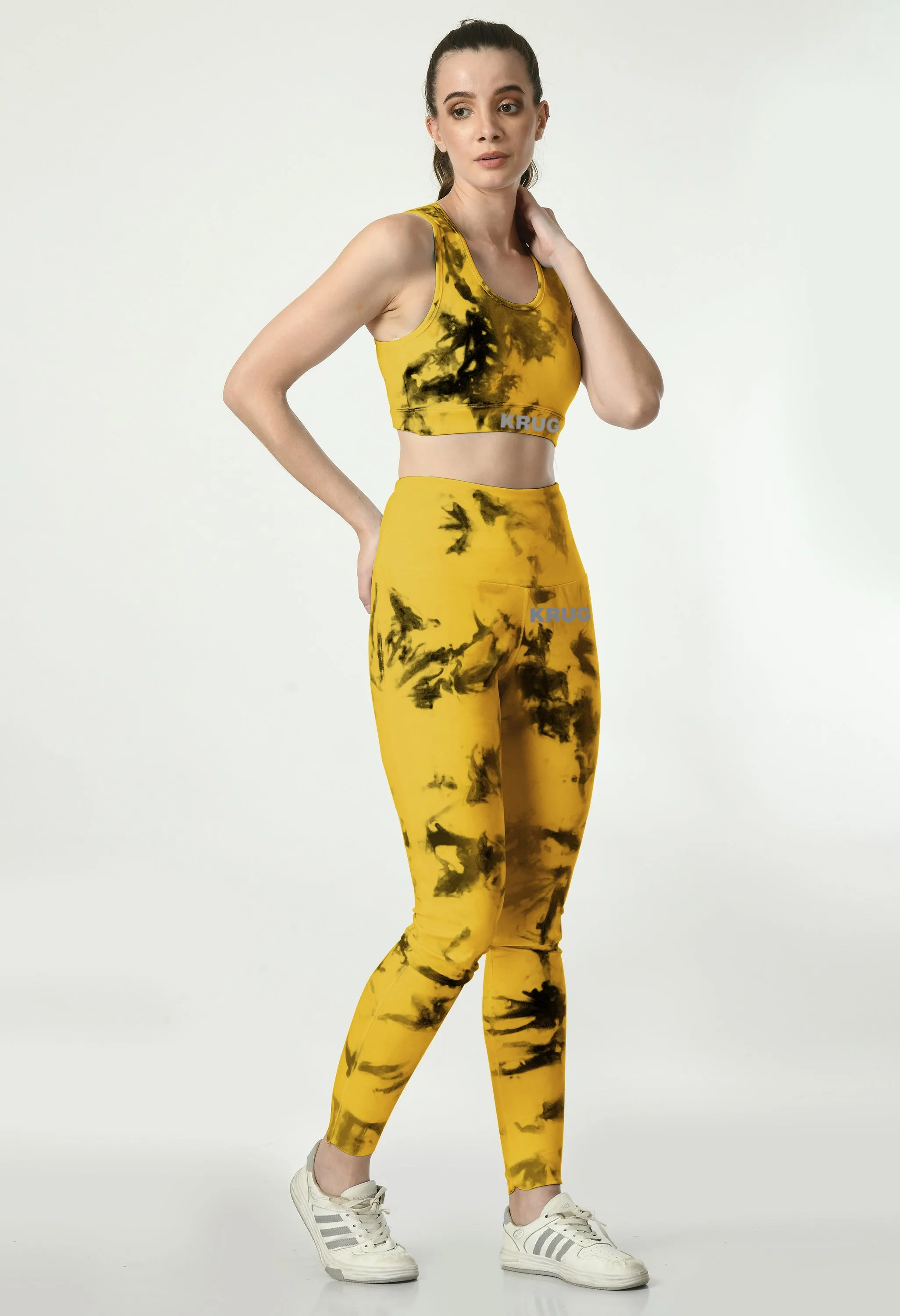 Midnight Bumblebee Leggings For Women