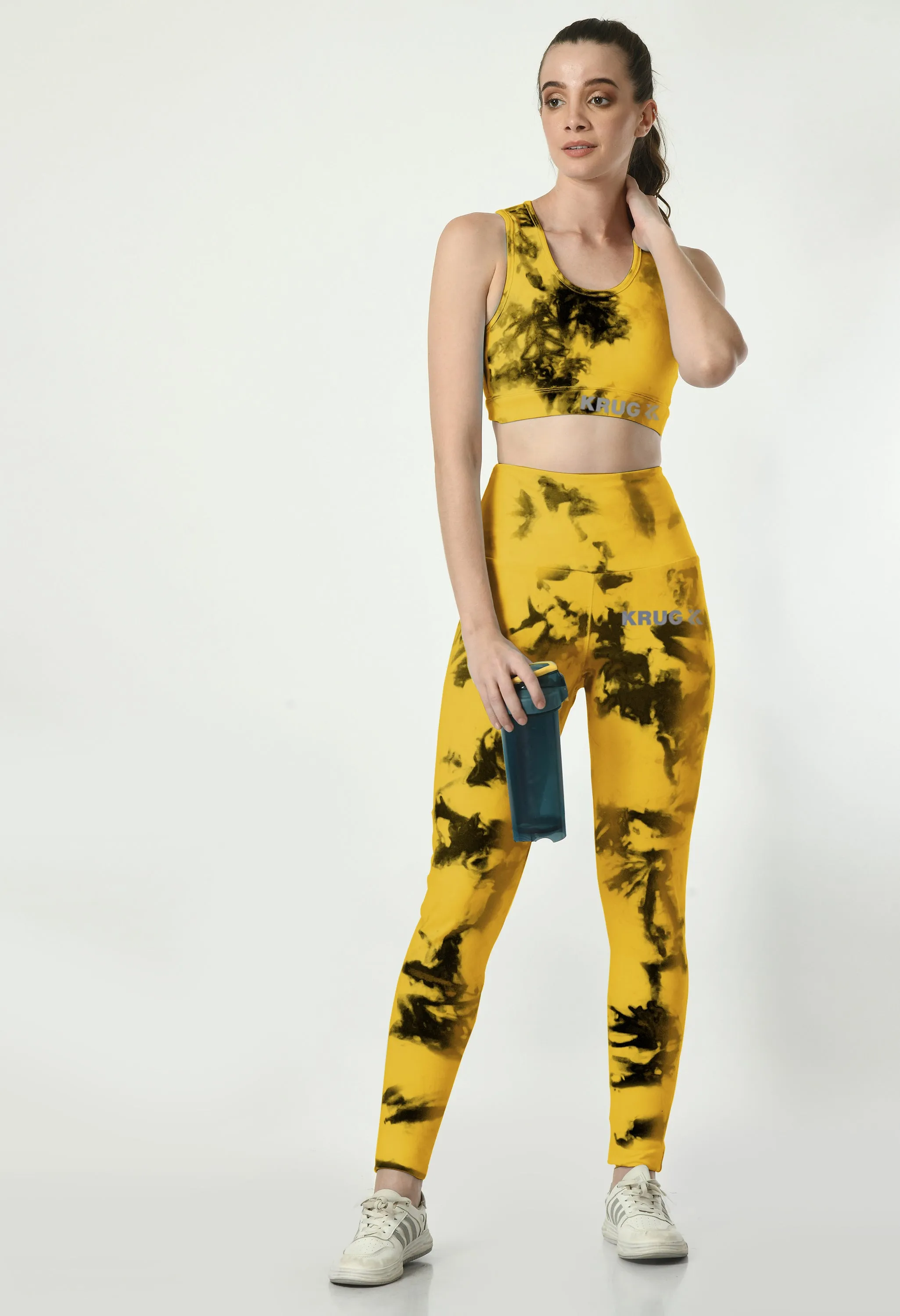 Midnight Bumblebee Leggings For Women