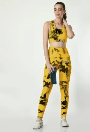 Midnight Bumblebee Leggings For Women