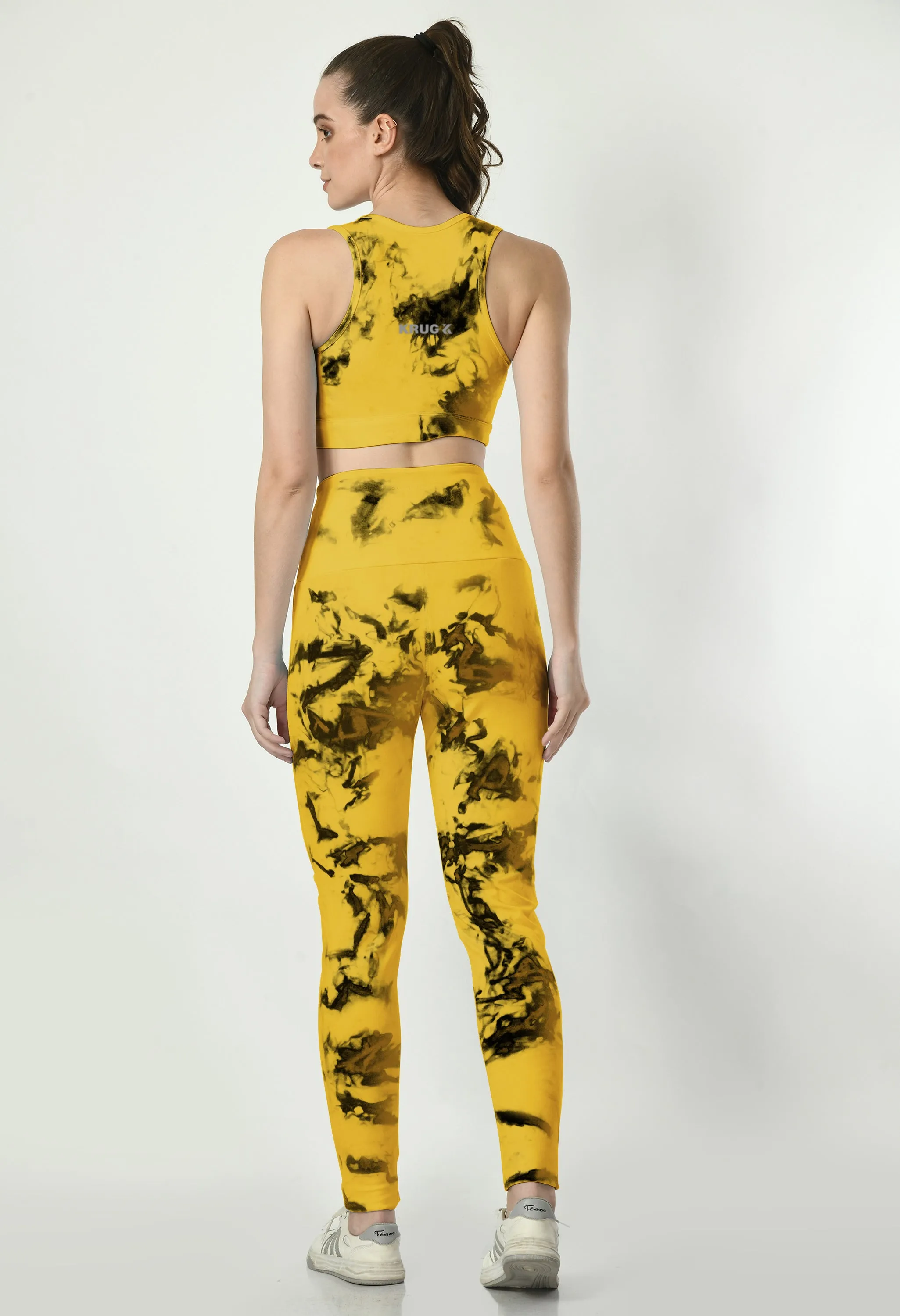 Midnight Bumblebee Leggings For Women