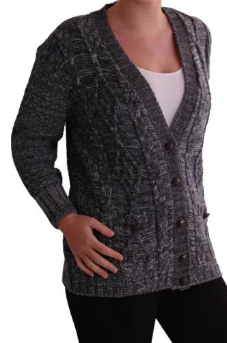 Milla Button Knitted V Neck Cardigan
